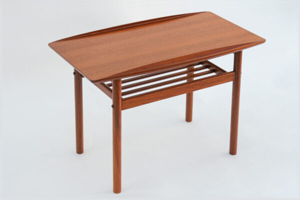 Grete Jalk Teak Side Table for Poul Jeppesen 1960s - Imagen 3