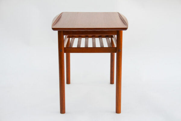 Grete Jalk Teak Side Table for Poul Jeppesen 1960s - Imagen 4