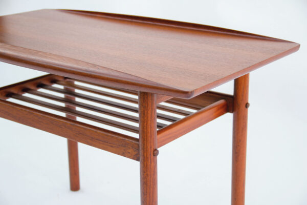 Grete Jalk Teak Side Table for Poul Jeppesen 1960s - Imagen 5