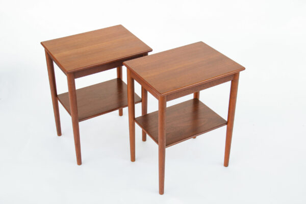 Side Tables by Børge Mogensen for Søborg Møbler, 1960s - Imagen 3