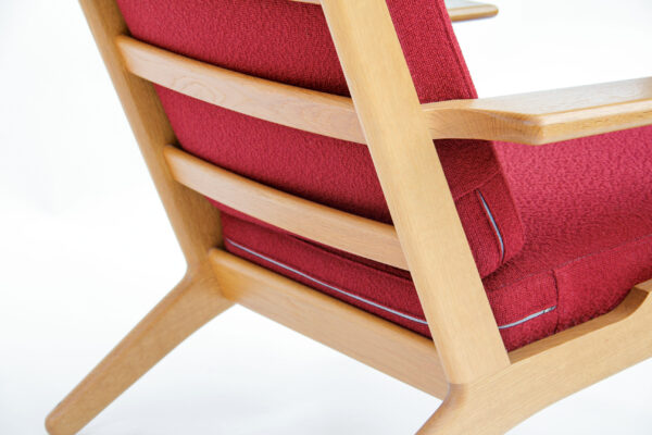 Getama GE-290 Lounge Chair by Hans J. Wegner, 1970s - Imagen 5