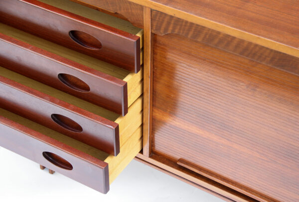 G. Frattini Walnut Sideboard 60s - Imagen 5