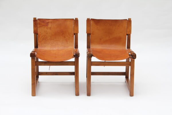 Riaza hunting chairs by Paco Muñoz for Darro, Spain 1960s - Imagen 2