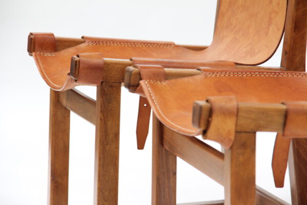 Riaza hunting chairs by Paco Muñoz for Darro, Spain 1960s - Imagen 4