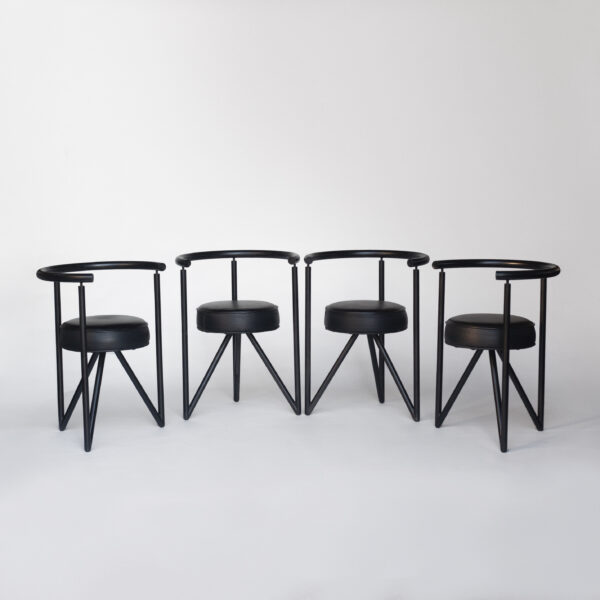Sillas "Miss Dorn" de Philippe Starck – Disform, 1982